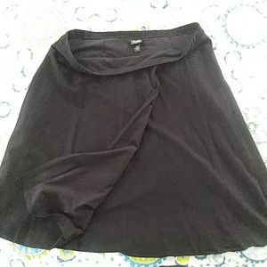 Eileen Fisher faux wrap skirt